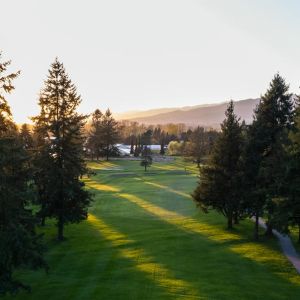 Drone Shot Hole 1 Fairway